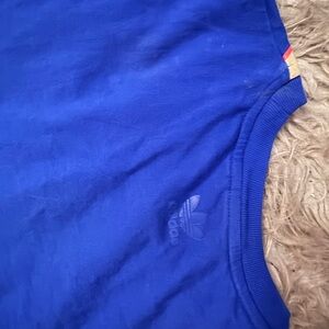 adidas Blue Crop Top